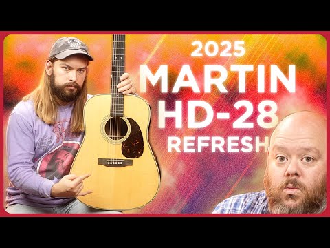 The Legendary Martin HD-28 Gets an Update for 2025 | Best Acoustic Guitar Available?