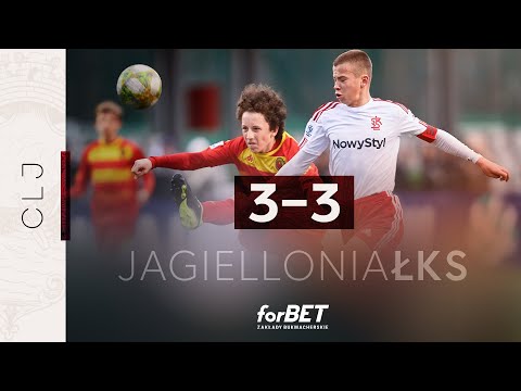 CLJ U15: Jagiellonia Białystok - ŁKS Łódź 3:3 | SKRÓT MECZU