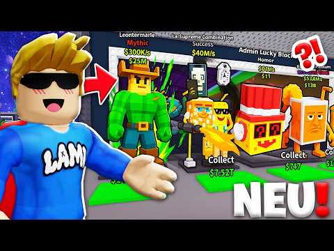 ich KLAUE die NEUEN BRAINROTS in Roblox! (ADMIN KRIEG)
