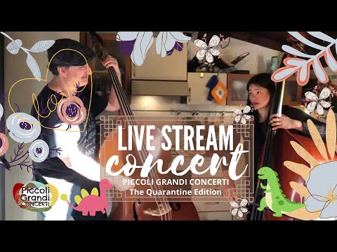 PICCOLI GRANDI CONCERTI - THE QUARANTINE EDITION - GIUSEPPE BASSI & WU HSUEH-JU
