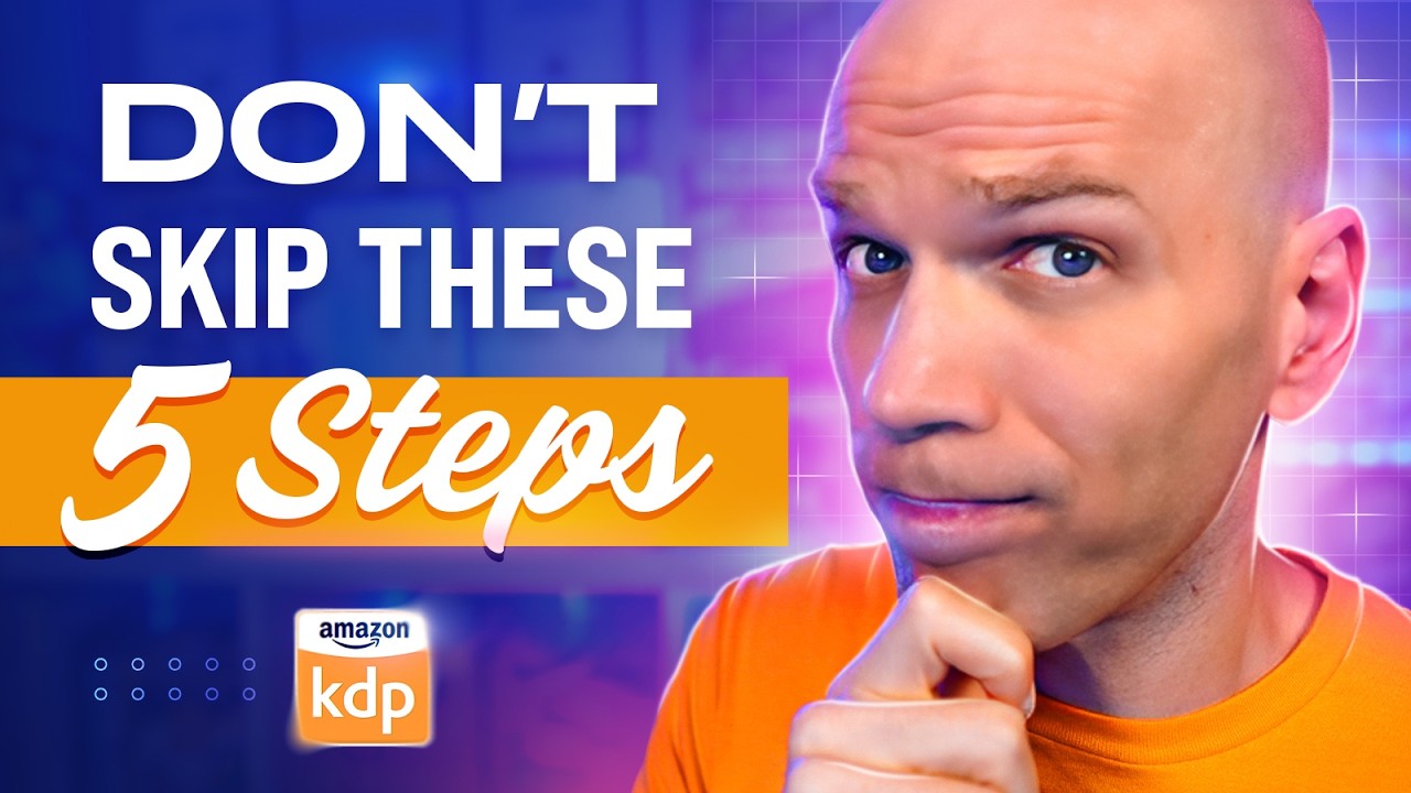 Your Book Looks AMATEUR: The 5 Editing Checks You MUST Run Before KDP