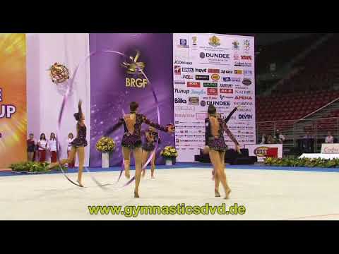 WC Sofia 2013   Seniorgroups 05   Team Switzerland   Ribbon+Ball