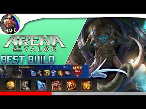 Chaugnar Gameplay + BUILD MVP | Arena Of Valor / Strike Of Kings