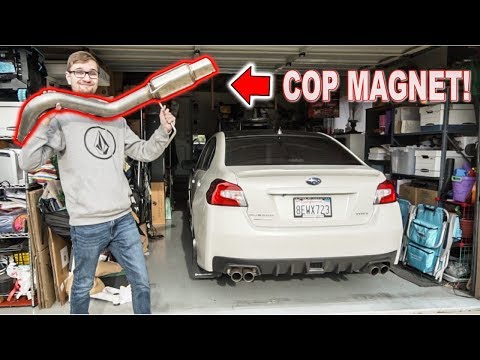 Making Subaru WRX LOUDER after New California Exhaust Law! #AB1824