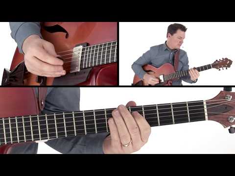 🎸 Jazz Guitar Lesson - Two Five One Etude: 3 - Sean McGowan