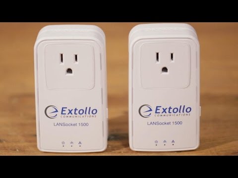 The Extollo LANSocket 1500 power-line kit is not the selfish type