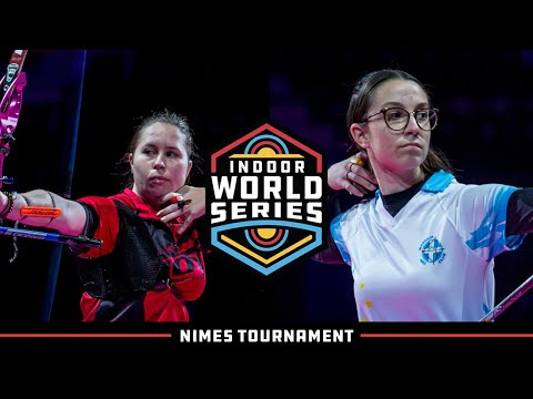 Anna Jakusic v Audrey Machinet – recurve women (U21) bronze | 2022 Nimes Tournament