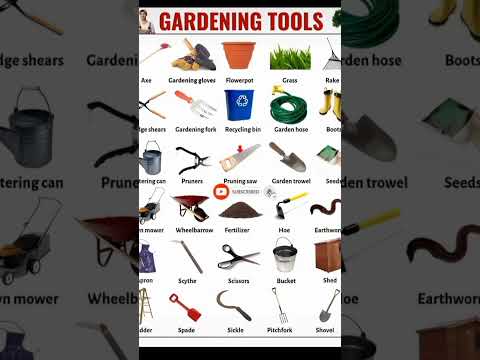 gardening tools |gardening tools and their uses |garding tools name in English