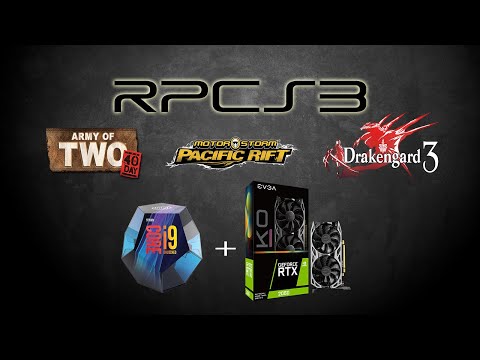 RPCS3 Emulation Benchmarks i9-9900K + 2060 KO