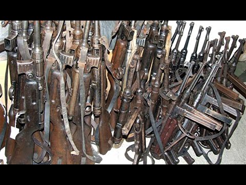 A CACHE OF WEAPONS IN THE GARAGE BLACK DIGGERS / WHY DID HE KEEP THEM?