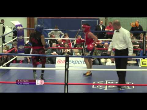 Boxning SM 2013 - Klas Jansson vs Artur Akopian