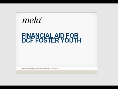 School Counselor Webinar Series: Working with Foster Youth in the Financial Aid Process
