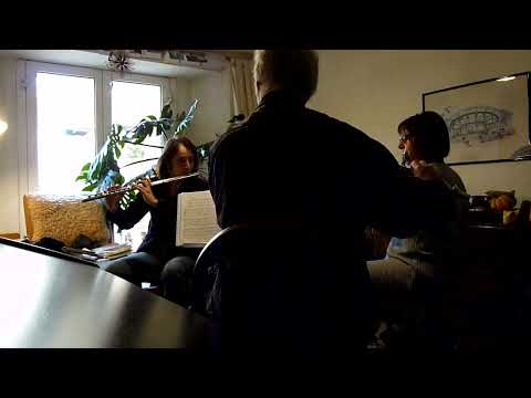 J.B Lully: 'Pavane des Saisons' (3 flutes -two sopranos & one alto)