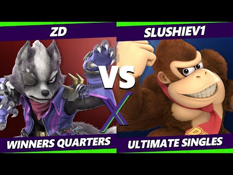 S@X 421 Winners Quarters - ZD (Wolf) Vs. SlushieV1 (Donkey Kong) Smash Ultimate - SSBU