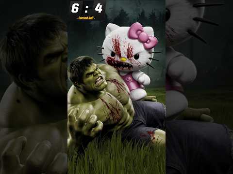 Hulk vs Godzilla vs Gaint Creatures (King Kong, Hello Kitty, Venom, Spiderman, Zombie, Superman)