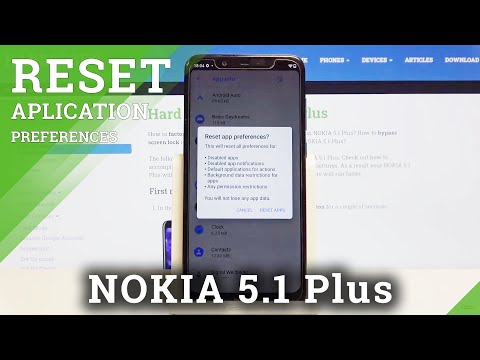 How to Reset App Preferences in NOKIA 5.1 Plus – Bring Back Original App Settings