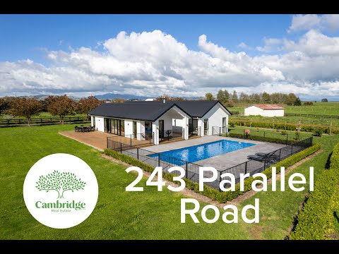 243 Parallel Road, Cambridge, Waikato, 4房, 2浴, 乡村住宅