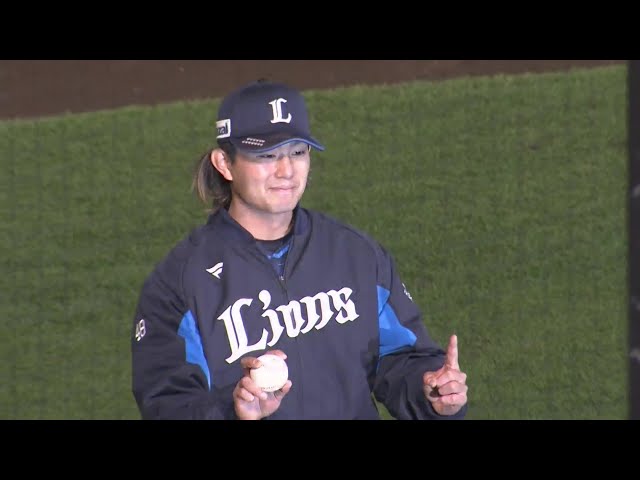 ライオンズ・今井達也投手ヒーローインタビュー 3月29日 東北楽天ゴールデンイーグルス 対 埼玉西武ライオンズ
