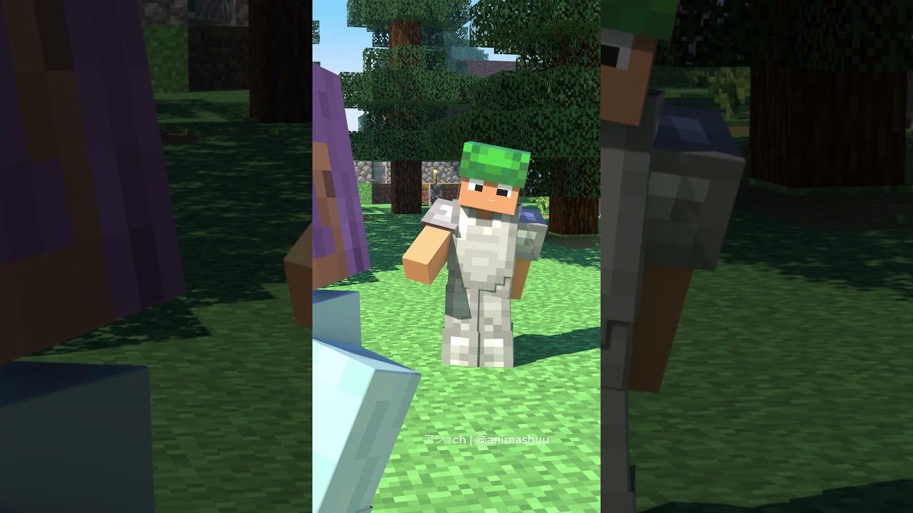 He Offered a Flower… To an Enderman 😭💀  #minecraft #shorts