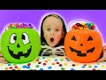 Chris Plays Halloween Trick Or Treat With Friends