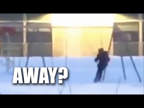 Guy Swinging Towards Camera or Building? (viral tiktok SOLVED)