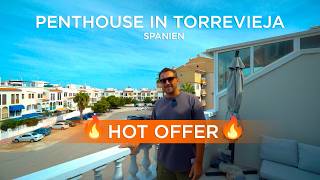 🔥 HOT OFFER 🔥Penthouse in Torrevieja 500 Meter vom Meer