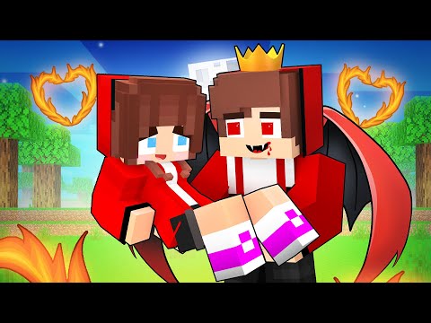 JJ`s Girl Dating a JJ VAMPIRE King - Maizen Minecraft Animation