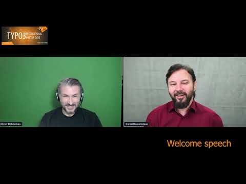 T3IMD20 | Welcome & Intro Speech of the TYPO3 International Meetup Days 2020