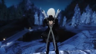 Armor from Nier: Automata for Skyrim + sword (HDT+) V.1.4