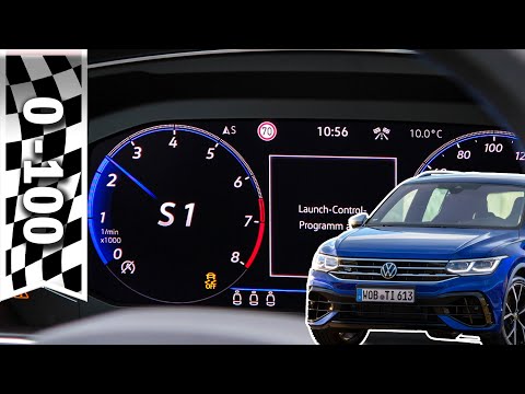 VW Tiguan R: 0-100 km/h, Race Mode, Soundcheck mit Akrapovič / Acceleration 0-60 mph