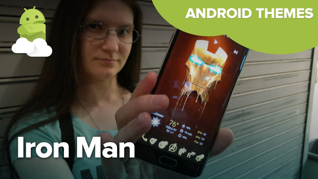 Prepare for Civil War with a fantastic Iron Man Theme on your Android - YouTube