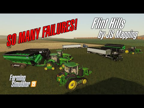Tried EVERYTHING AutoDrive works best for truck hauling on Flint Hills with Precision Farming - EP27