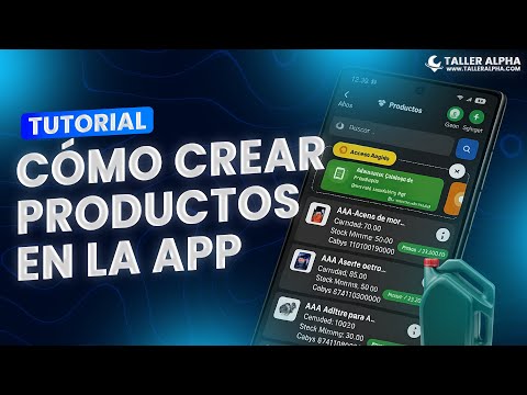 Crear productos