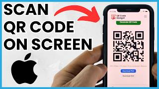 How to Scan a QR Code on Your iPhone Screen