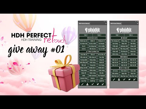 Xử Lý Ảnh Với Painel HDH PERFECT RETOUCH & Kết Quả Quay Số May Mắn | Hẻm Đồ Họa