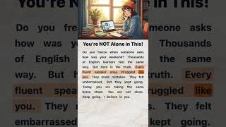 Your Struggle is EVERYONE'S Struggle 🤝💙 | Learn English #NotAlone #EnglishLearning