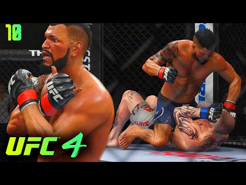 UFC 4 Career Mode EP 11: Legendary CPU Trash Talker Got Destroyed! UFC 4 Career Mode Gameplay