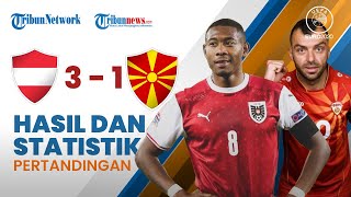 Hasil Pertandingan Euro 2020 Austria vs Makedonia Utara, Skor 3-1 Bawa Alaba cs ke Puncak Klasemen