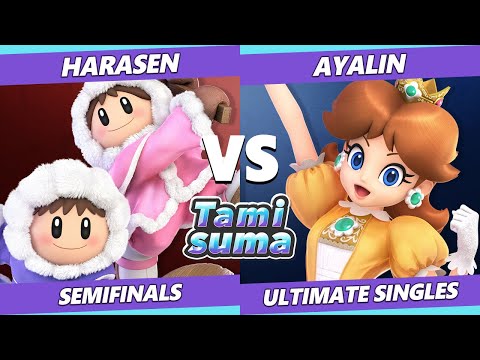 TAMISUMA 188 Semifinals - Harasen (Ice Climbers) Vs. AyaLin (Daisy, Palutena) Smash Ultimate SSBU