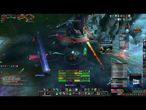 WoW Fist - Mistweaver Heal Monk Uldir Raid BFA Fetid Devourer Mythic POV