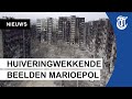 Drone filmt totale verwoesting Marioepol