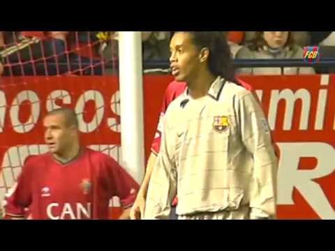 Ronaldinho's wonder goal vs Osasuna (2004)