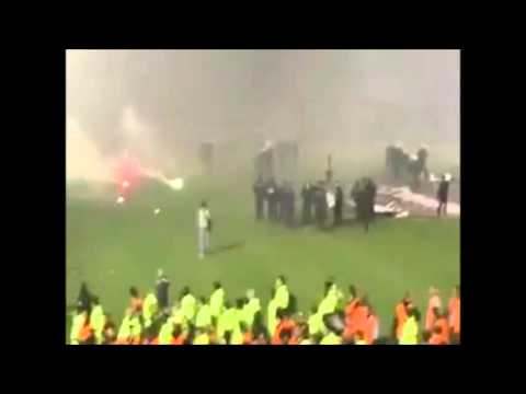 Hooligan riots - Panathinaikos vs. Olympiakos (Match suspended - 21.11.15)