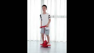 Bouncing Ball With Handle And Pump Balance Platform Bouncy Jump Pogo Ball For Kids Playground