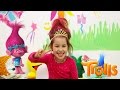 Kelly & Carly Vlogs :HOW TO TURN INTO POPPY THE TROLL w/Little Alex&Baby Leah Kelly & Carly Vlogs :HOW TO TURN INTO POPPY THE TROLL w/Little Alex&Baby Leah