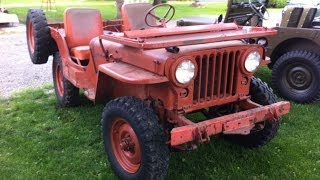 preview picture of video 'Military Willys M38 CDN 1952'