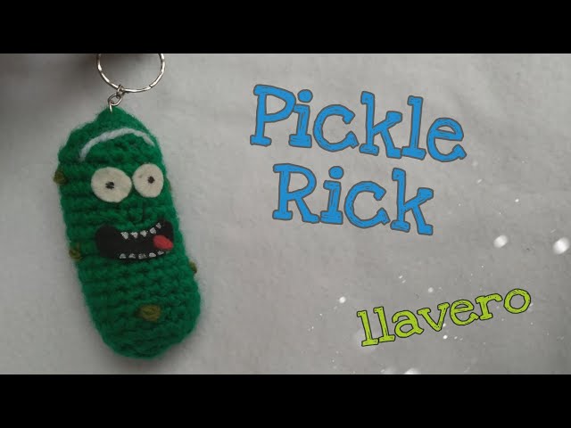 Vídeo relacionado con Picaru - Llavero de Pickle, novedoso llavero de Rick para adultos (verde), verde, 3*2*8.5 cm (pendant) and 3.2*6 cm (chain)