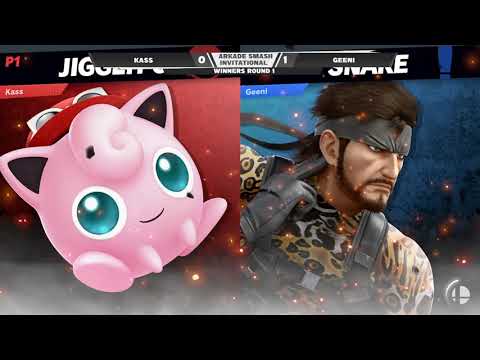 Arkade Smash Invitational Winners Quarters - Geeni (Snake) Vs. Kass (Jigglypuff)