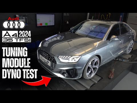 Audi A4 35 TFSI (2024) 2.0 148bhp/150ps Dyno Test – Bluespark Tuning Box