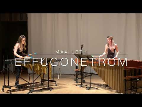 Marimba Vibraphone duo - XY percussion duo -Effugonetrom by Max Leth
